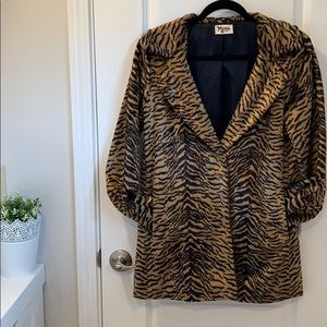Tiger Print Jacket